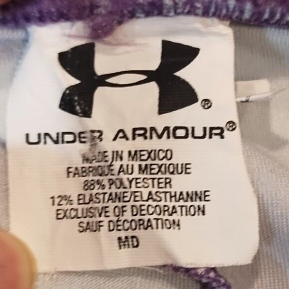 Under Armour Heat Gear 4" Booty Shorts Size M - Picture 4 of 5